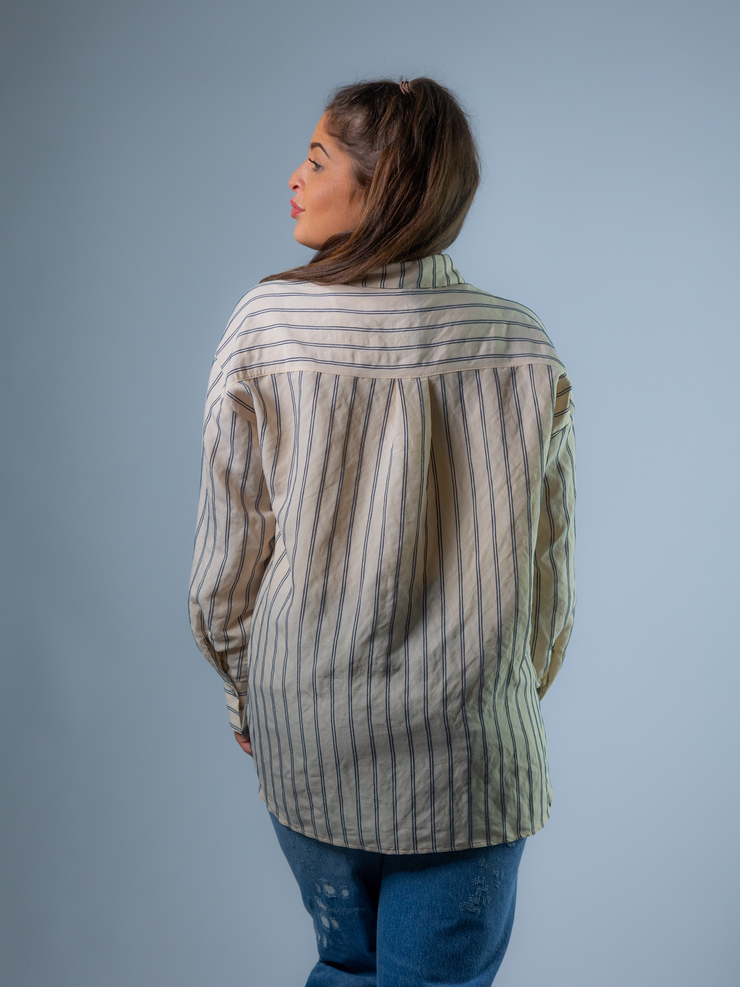 Bluse, gestreift – Bild 2
