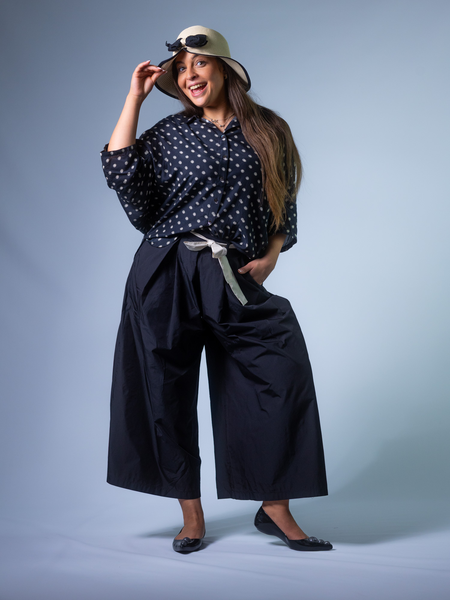 Bluse, Dots – Bild 3
