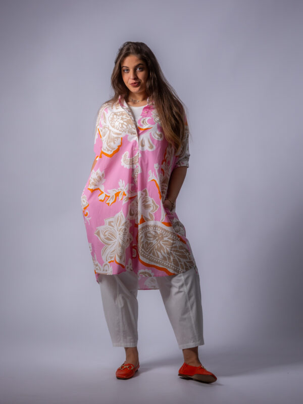 Lockeres Hemdblusen-Kleid