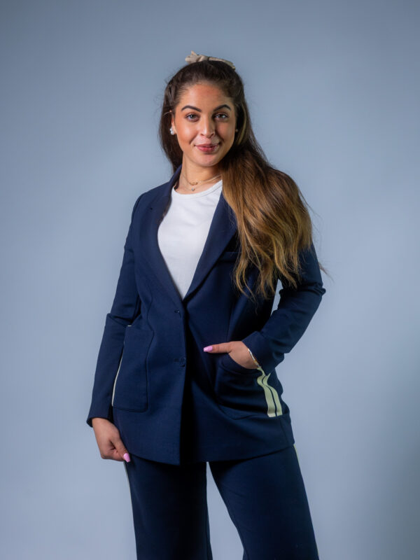 Blazer mit Galonstreifen