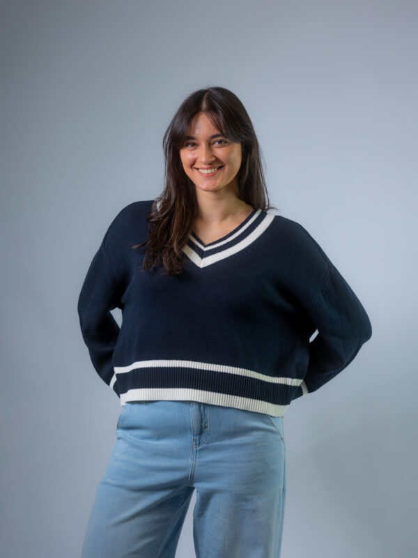 Pullover, blau