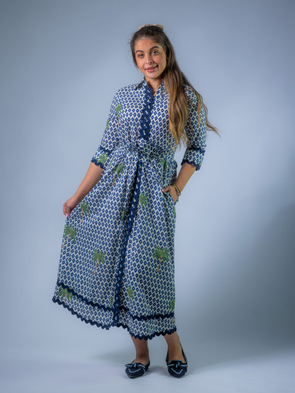 Maxikleid Ikat