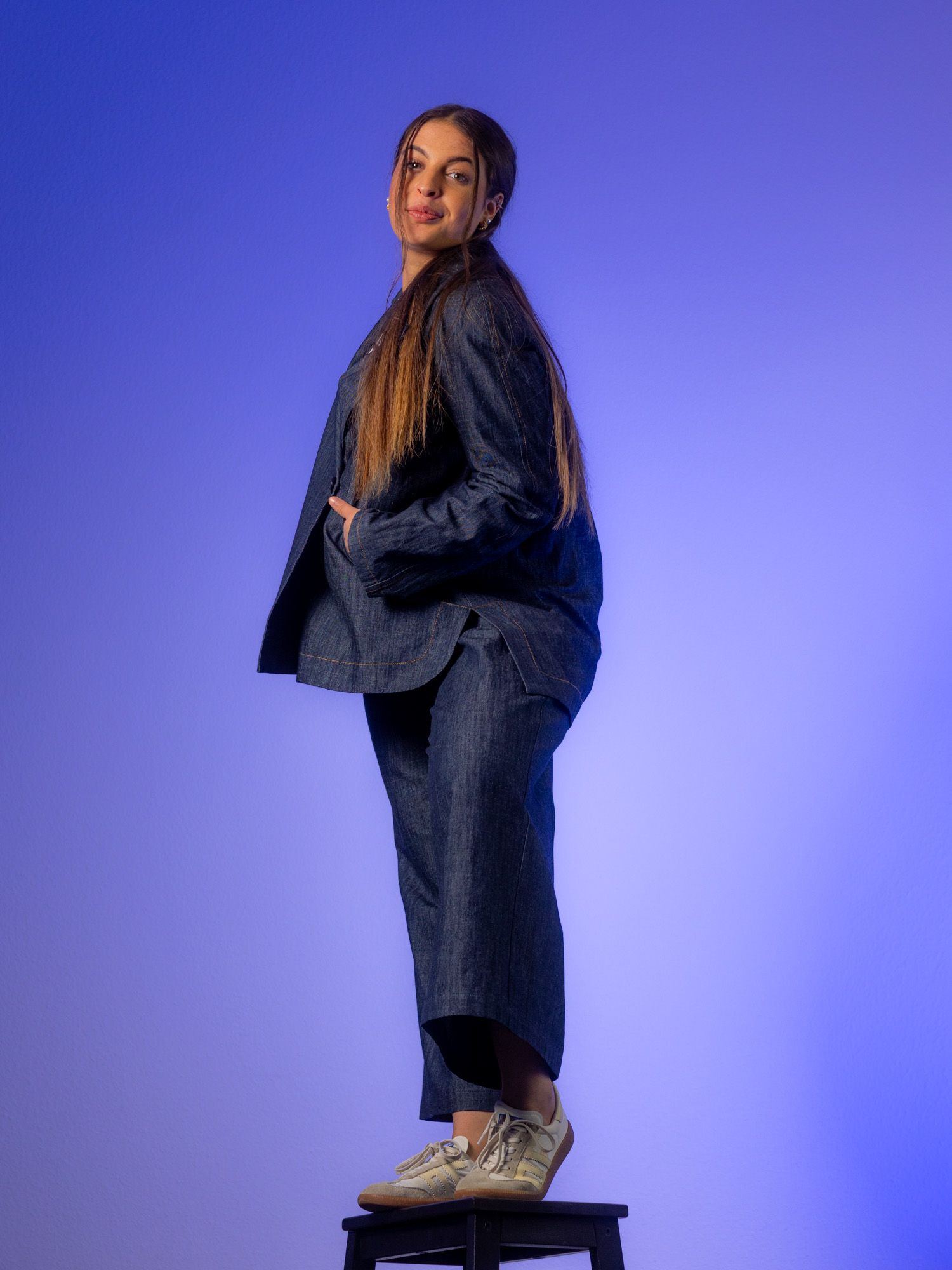 Jacke, denim – Bild 3