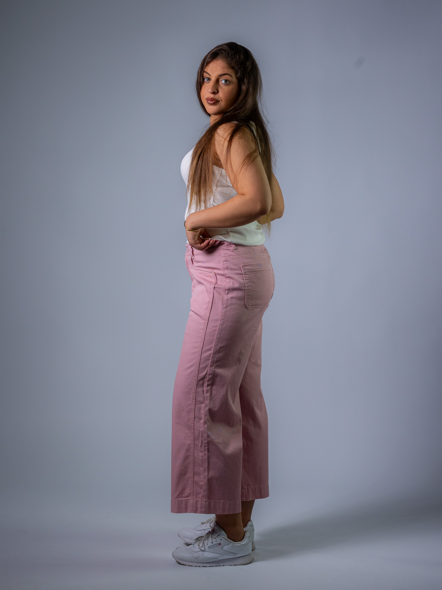 Jeansculotte rosa – Bild 4