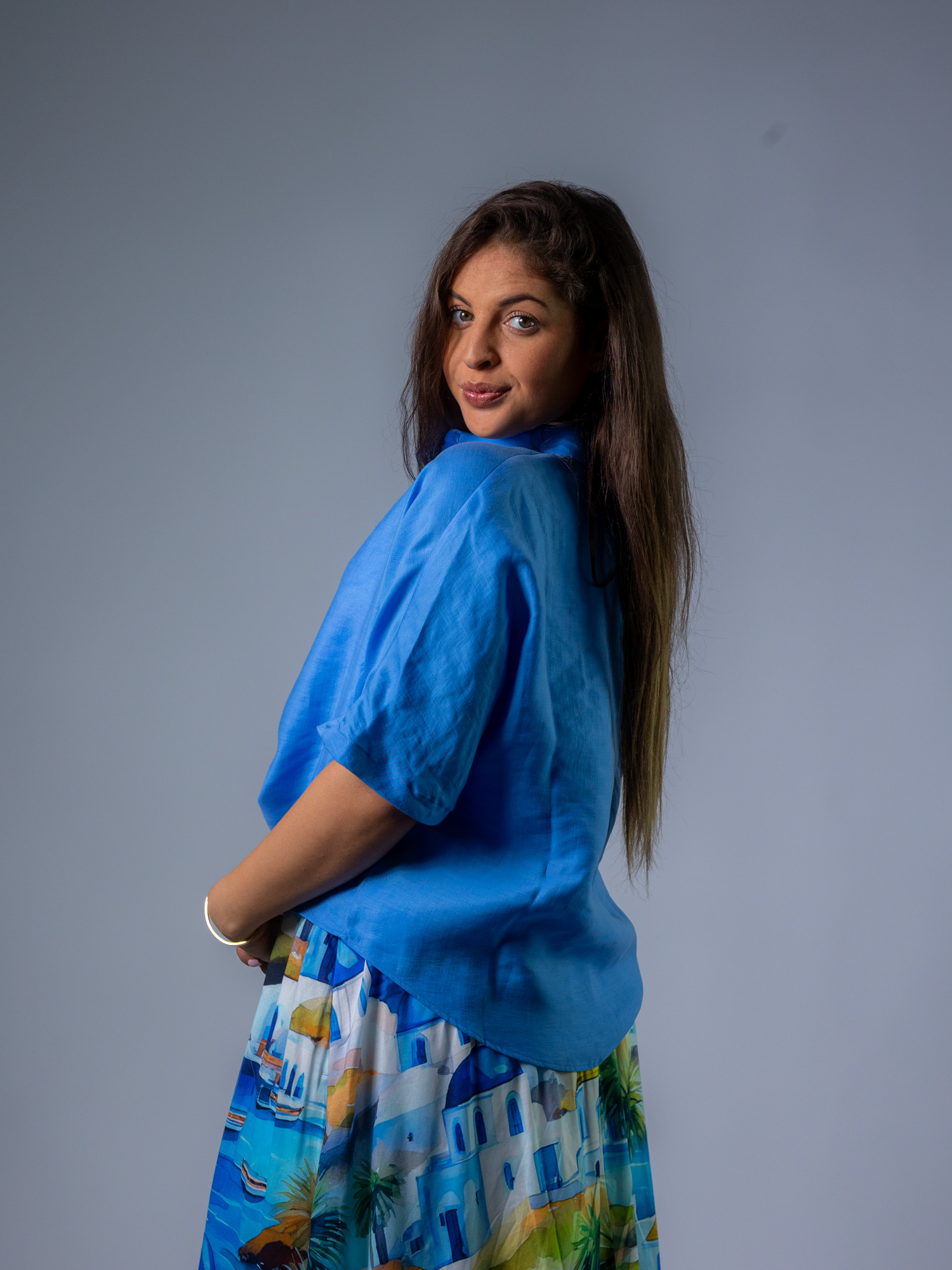 Bluse mit Fledermausärmel – Bild 4