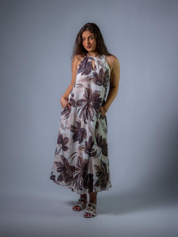 Neckholderkleid Floral