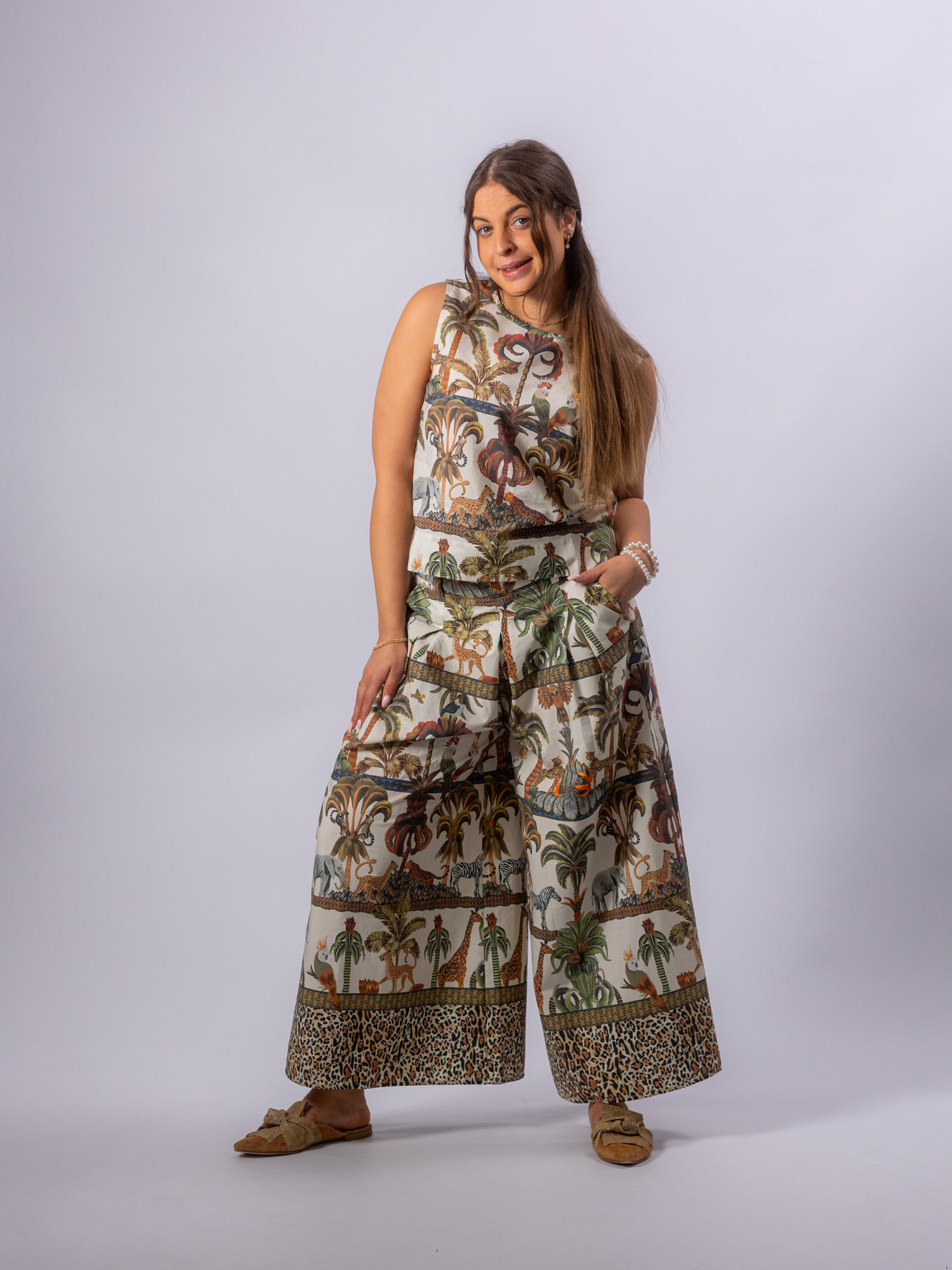 Top mit Jungle-Print – Bild 3