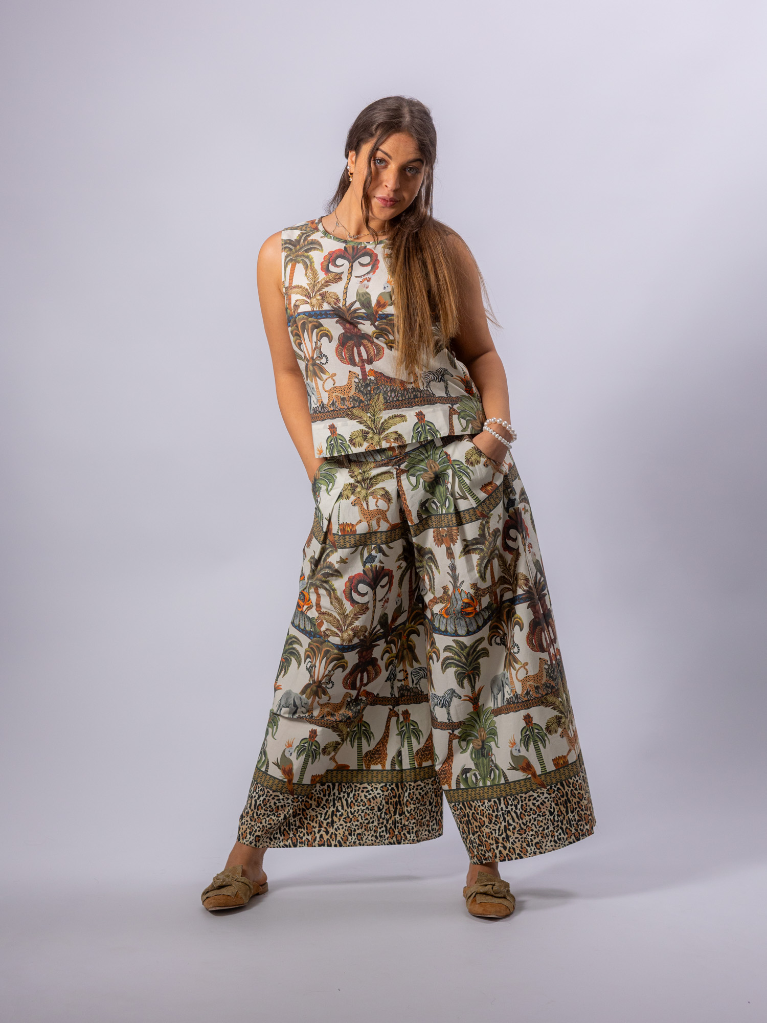 Top mit Jungle-Print – Bild 2
