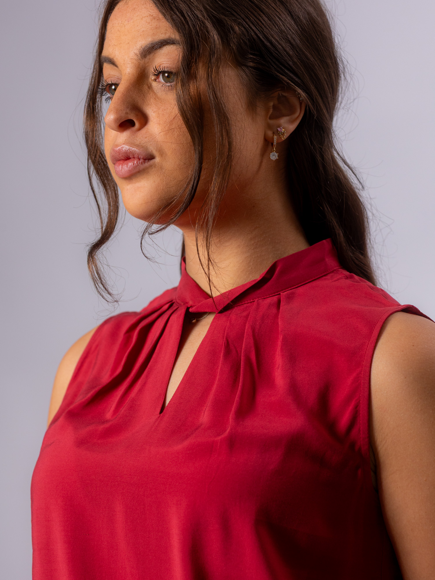 Bluse ärmellos – Bild 4