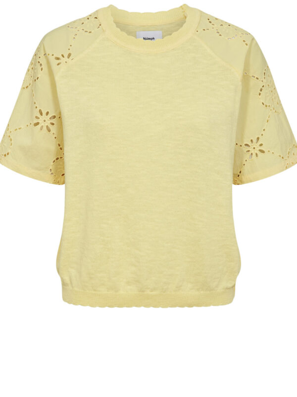 Pullover mit Lochstickerei