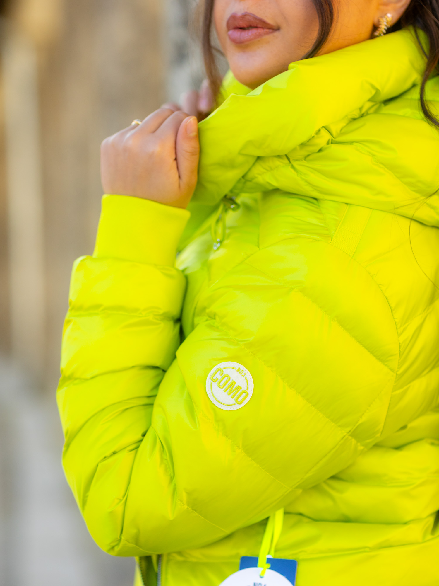 Jacke, neongrün – Bild 5