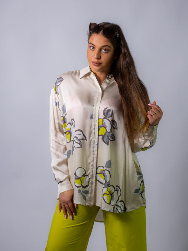 Longbluse Floral