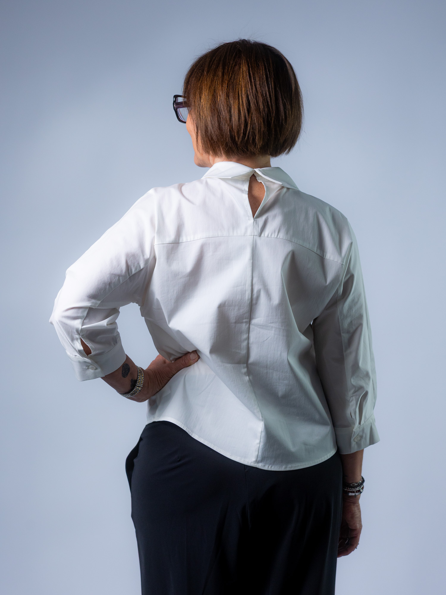 Bluse mit Statement – Bild 2