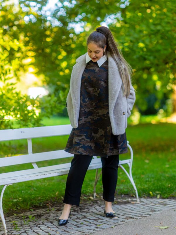 Kleid, grün – Bild 2