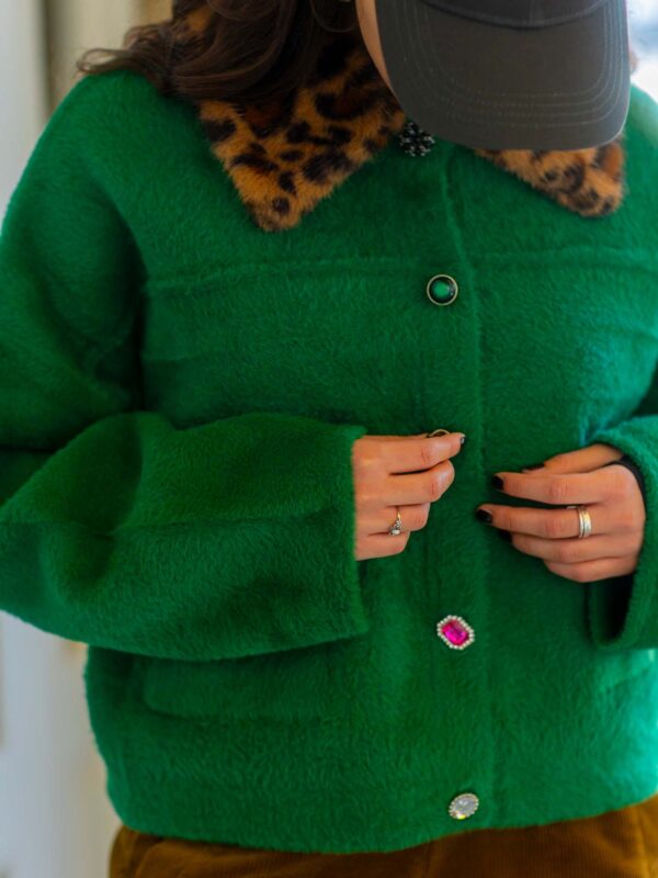 Jacke, grün – Bild 2