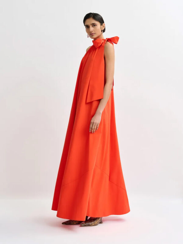 Highneck Maxikleid