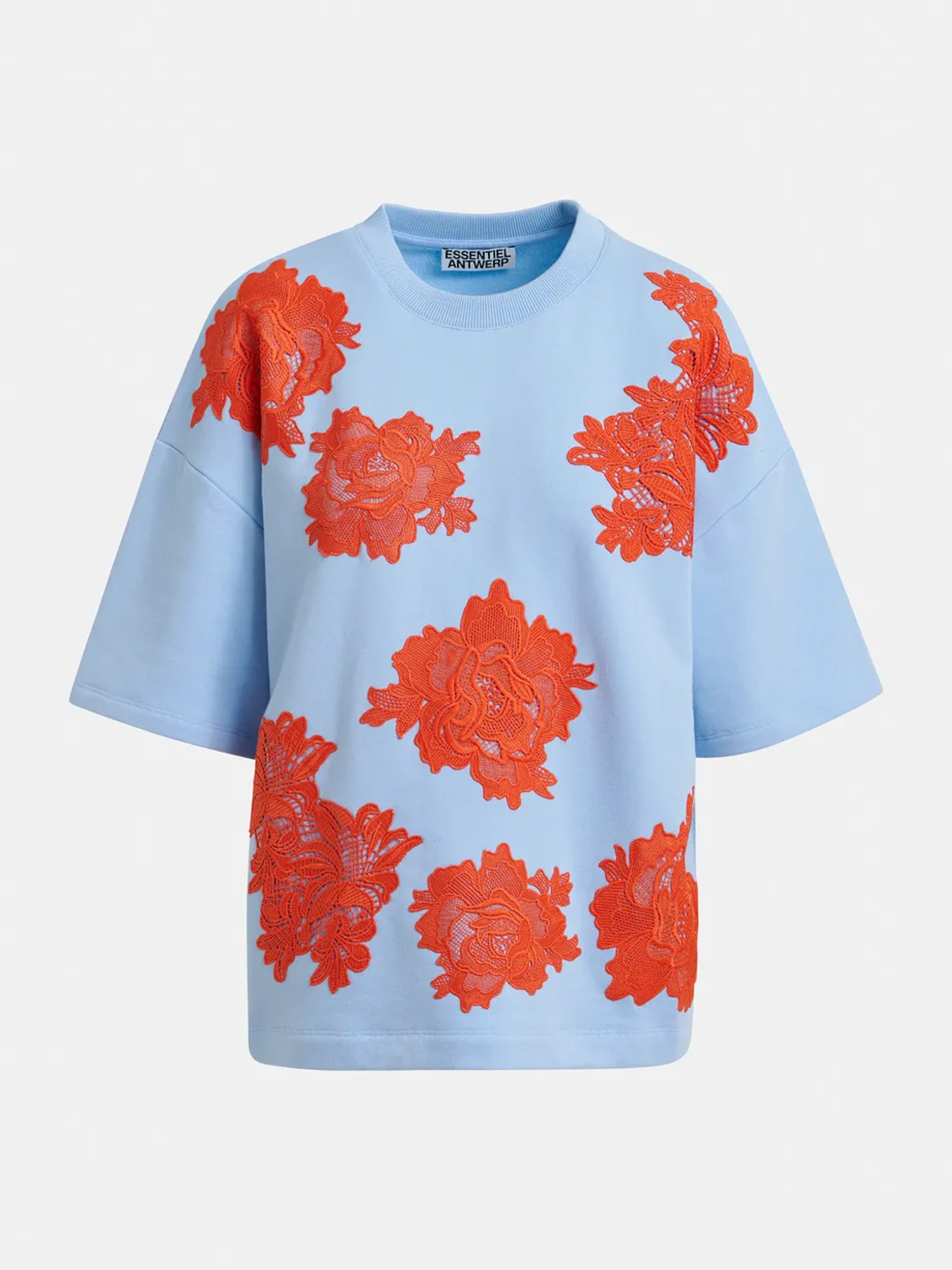 Sweatshirt Spitzenverzierung – Bild 3