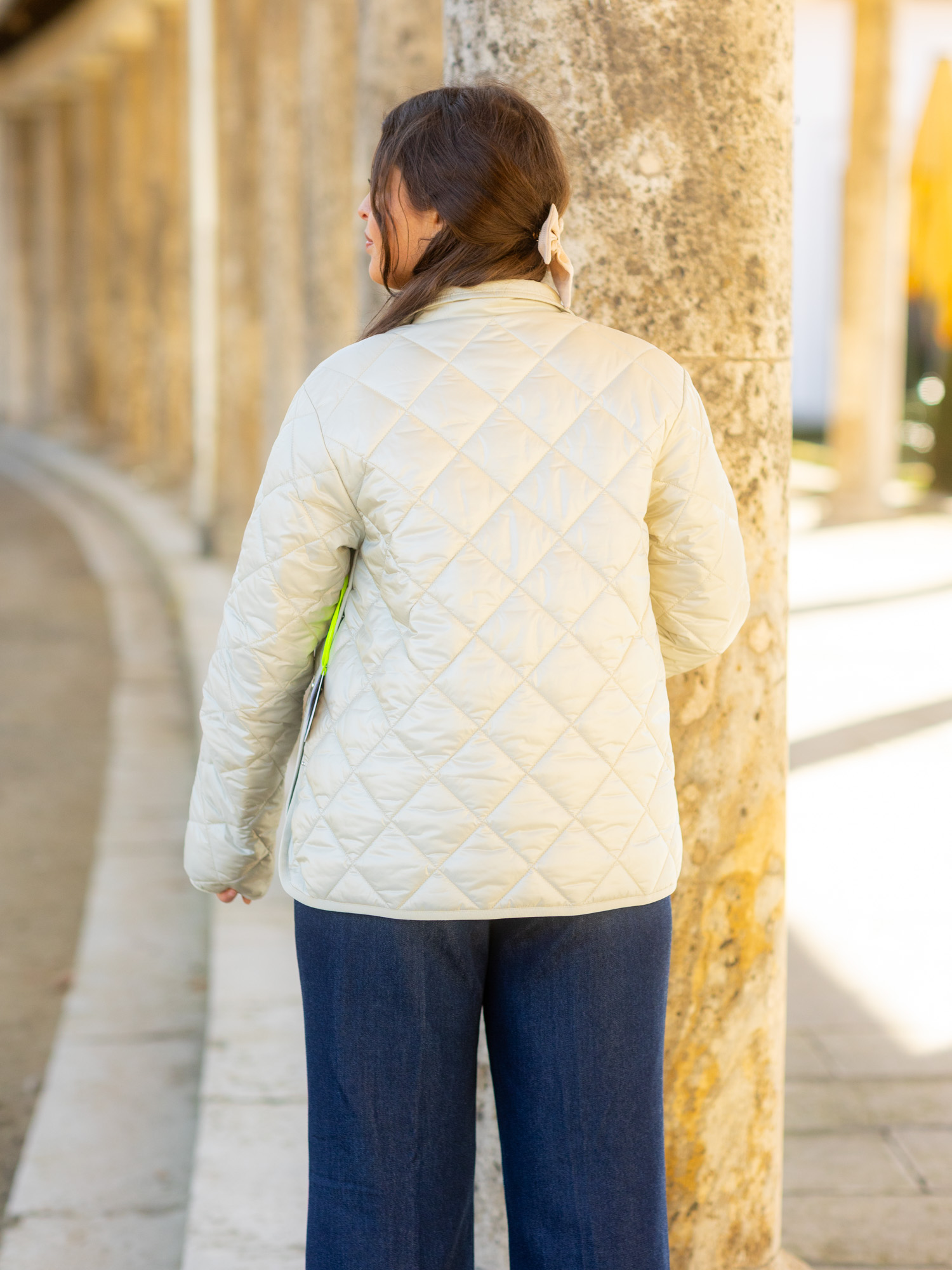 Jacke, beige – Bild 2