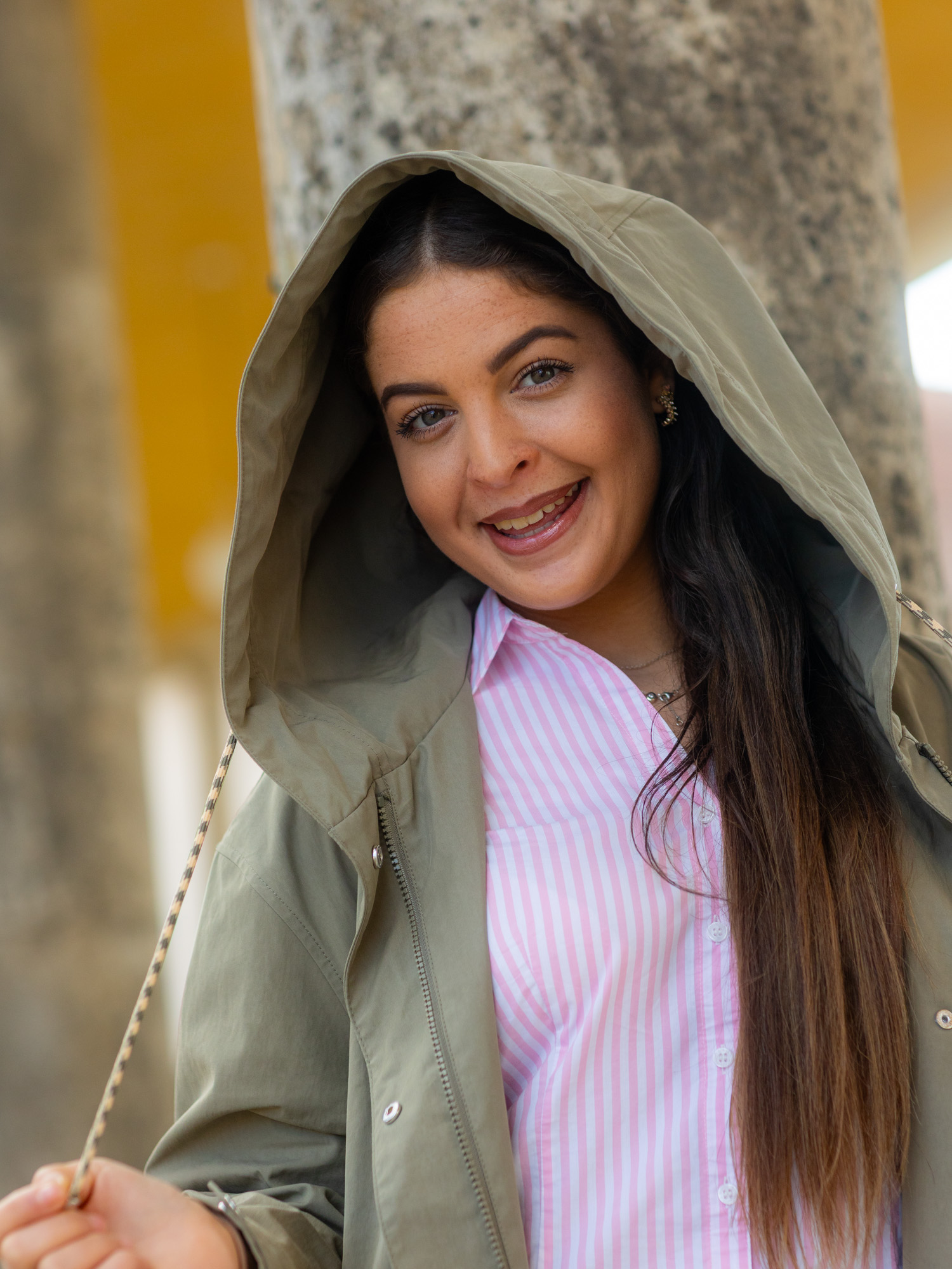 Parka, oliv – Bild 4