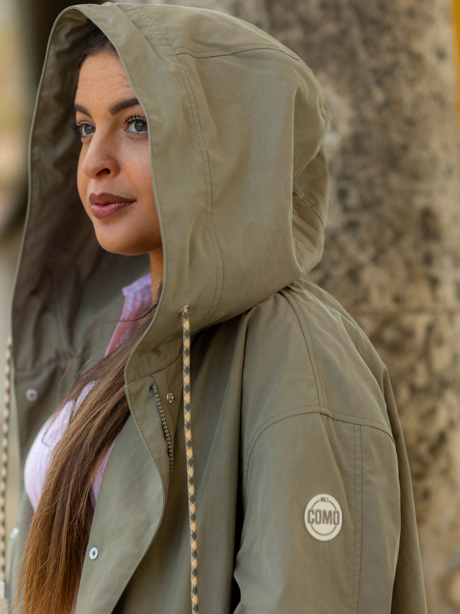 Parka, oliv – Bild 5