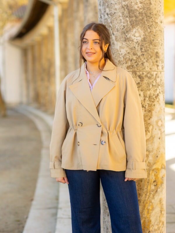 Jacke, beige