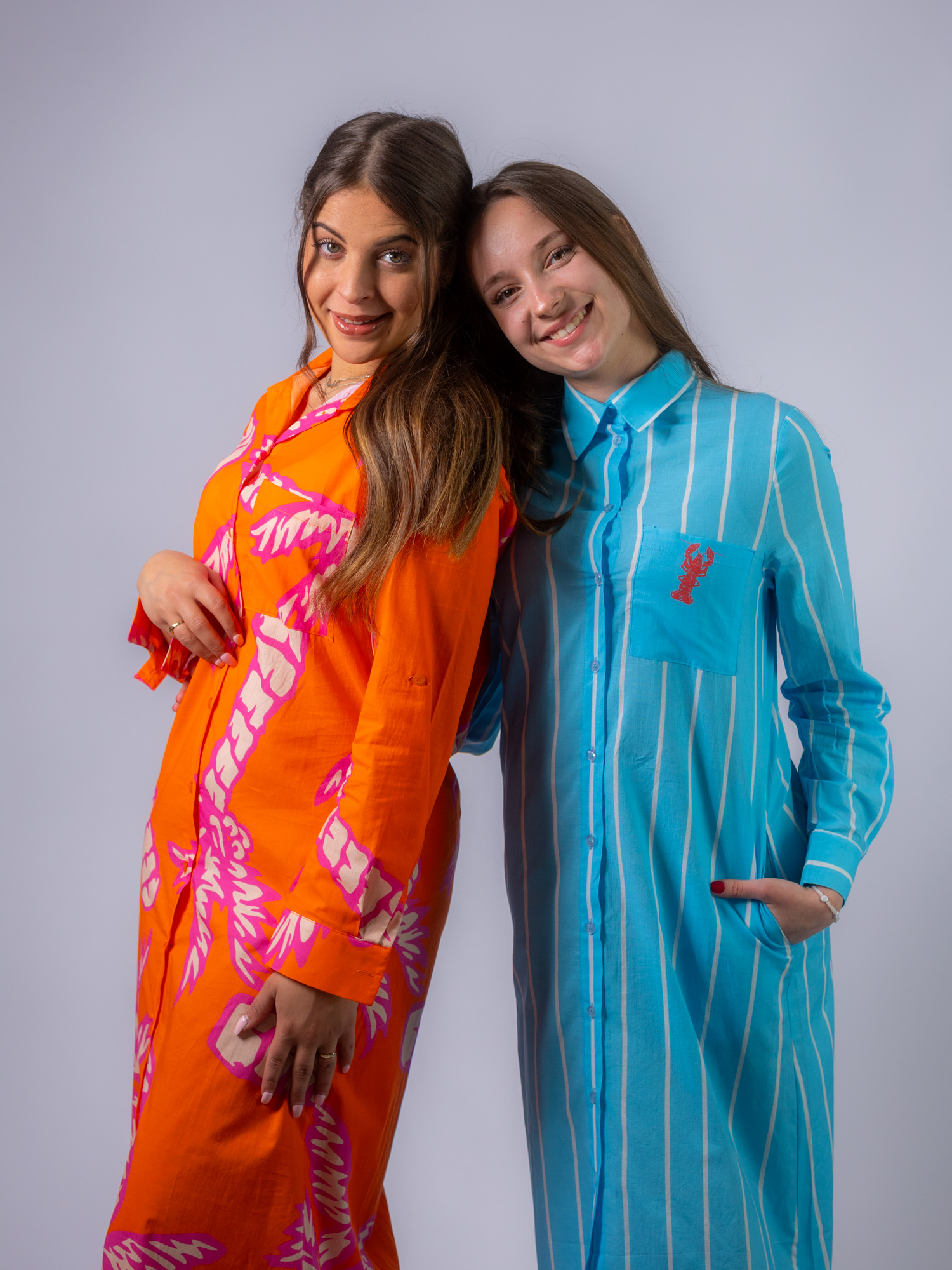 Mantelkleid mit Stehkragen – Bild 3