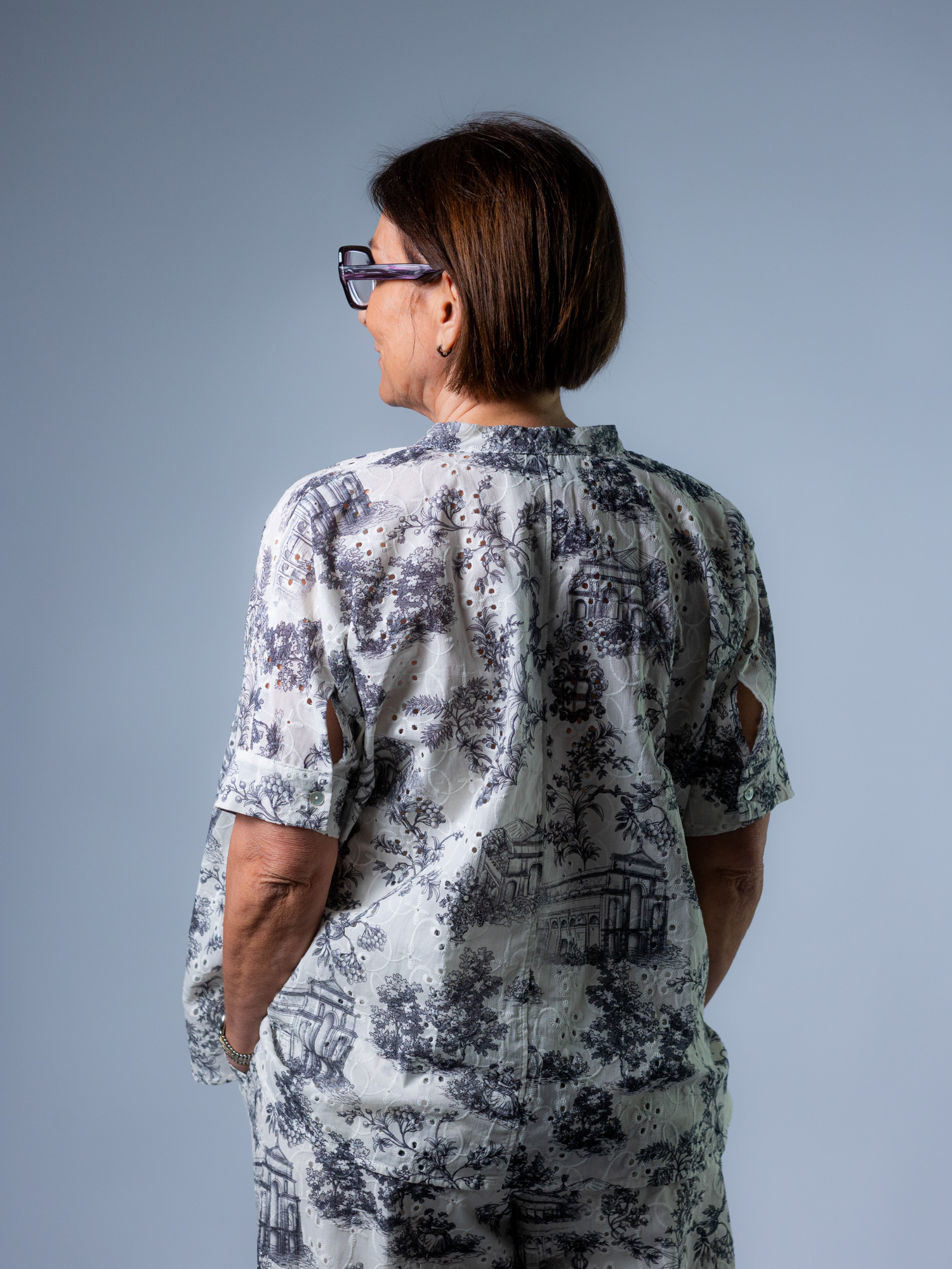 Bluse Toile de Jouy – Bild 2