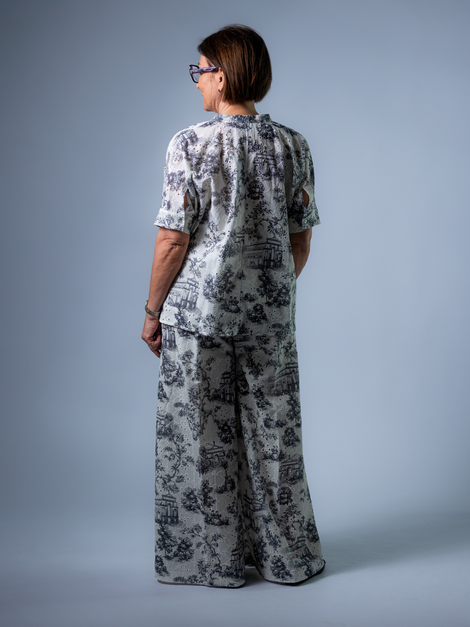 Bluse Toile de Jouy – Bild 3